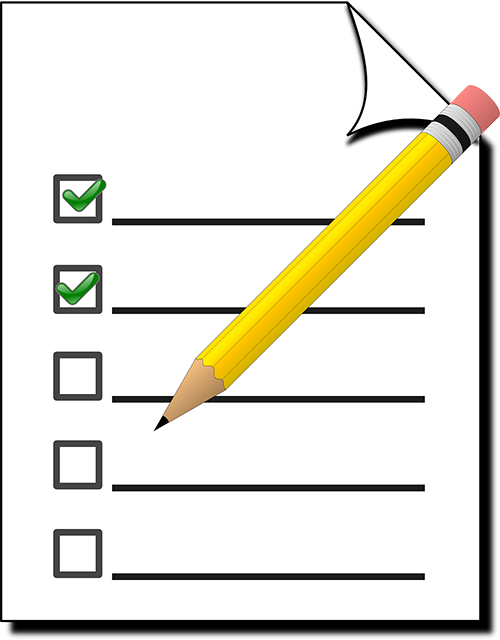 Fishing Charter Checklist